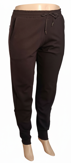 Winterweight ponte  Forever Track Pants - slim leg, no cuff, loose hem