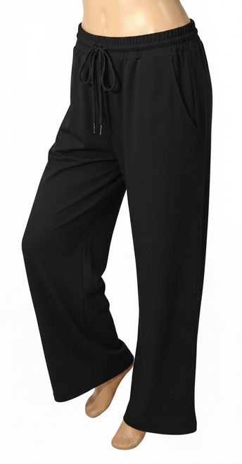 Merino Forever Track Pants -wide leg 
