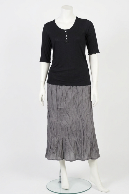  Crinkle Skirt Grey size L *50% off 1 only*