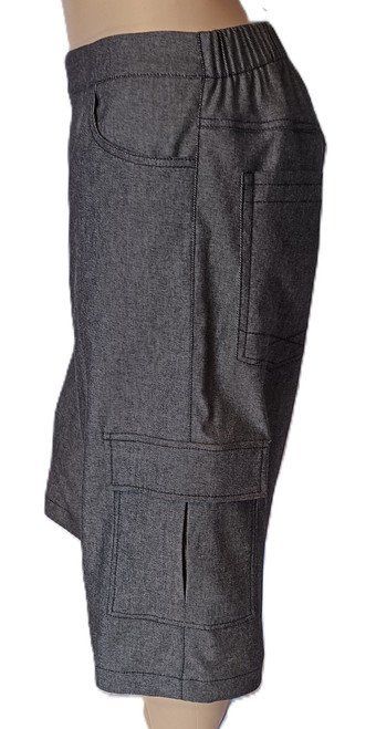 Utility shorts - summer weight black/grey size M *50% off 1 only*