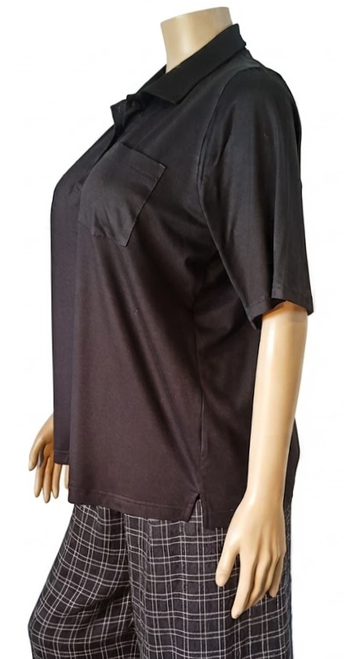 Merino Polo shirt (Womens cut) short sleeve