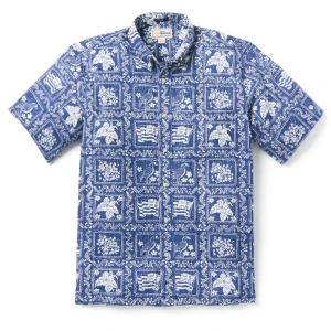 Reyn Spooner Aloha Shirt | Lahaina Sailor (Navy)