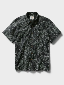 Reyn Spooner Aloha Shirt | Kalo Leaf (Charcoal)