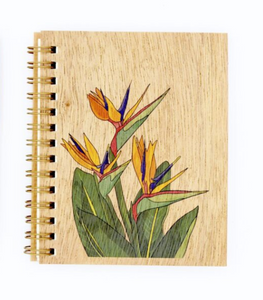 Koa Notebook | Bird of Paradise