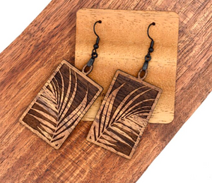 Koa Earrings LOULU FRAME