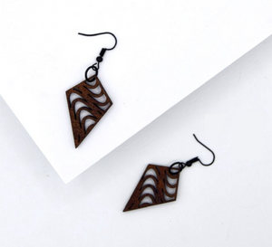 Koa Earrings PĪPĪNOKE