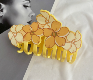 Puakenikeni Blossom Claw Clip