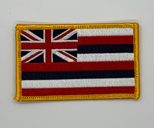Hawaiian Flag Patch