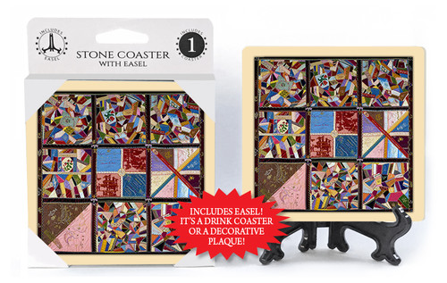Stone Coaster With Easel Stone Coaster With Easel