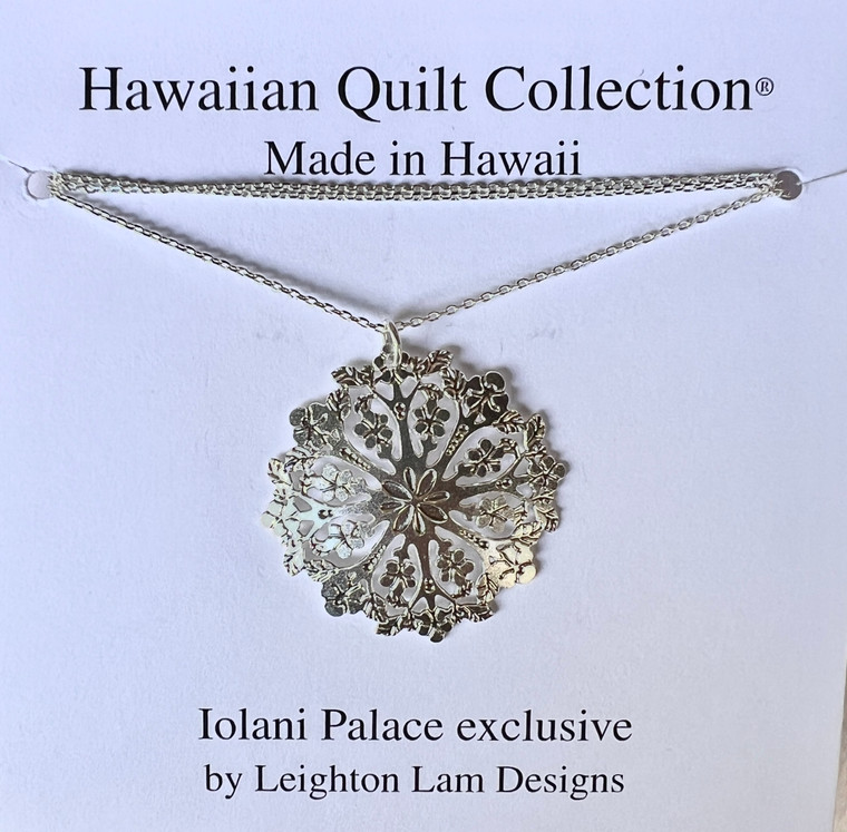 Lokelani Quilt Necklace | Leighton Lam Designs