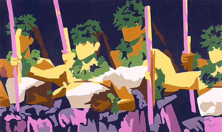 Kahiko Wahine 16x10 Giclee