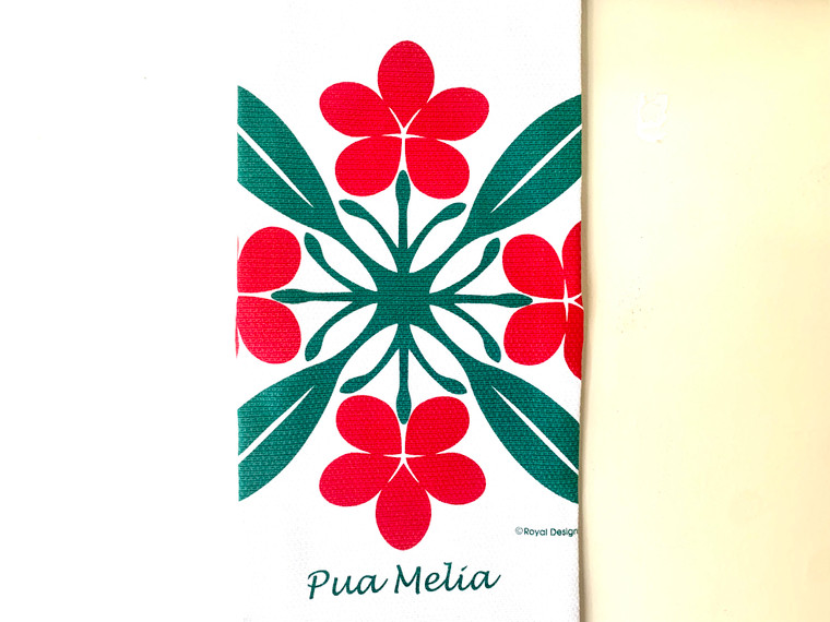 Tea Towel - Plumeria