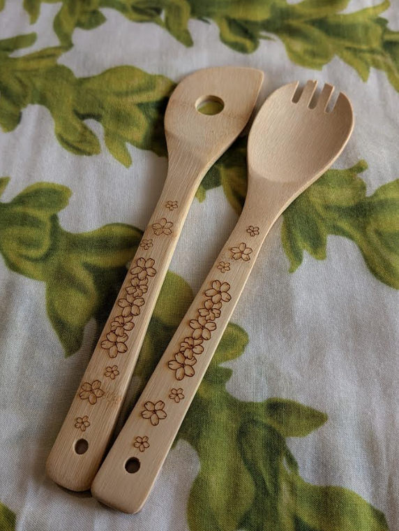 Wooden Spoon | Puakenikeni (face)
