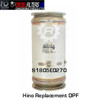 S1805E0270 Hino Replacement DPF (RED 52983)
