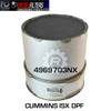 4969703NX Cummins ISX DPF (RED 52944)