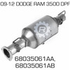 68035061AA 2009-2012 Dodge Ram 3500 DPF (RED 46803)