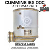 2880506NX Cummins ISX Diesel Oxidation Catalyst 58815