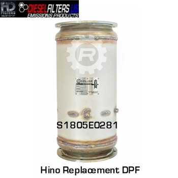 S1805E0281 Hino Replacement DPF/DOC Combo (RED 52983)