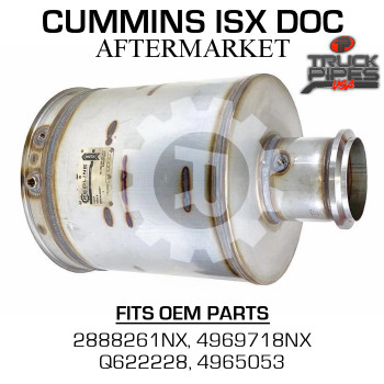 4969718NX Cummins ISX Diesel Oxidation Catalyst 58818