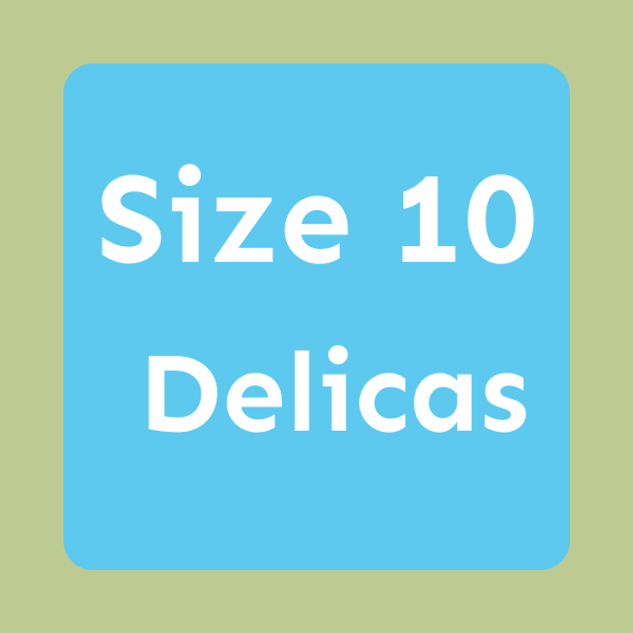 Delicas, Size 10 (DBM & DBMC)