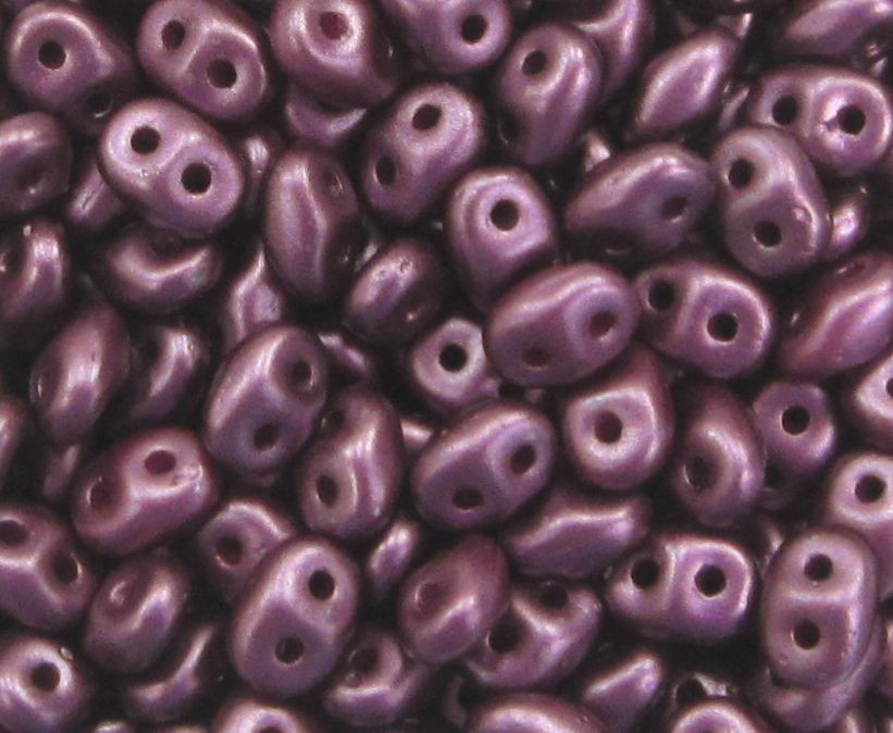 SuperDuos, Pastel Bordeaux (10 gr.) Jill Wiseman Designs