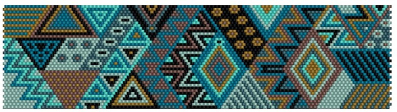 Sue Arrighi's Criss Cross Bracelet Kit - Even Count Peyote Stitch (Pattern  now included!) - Jill Wiseman Designs