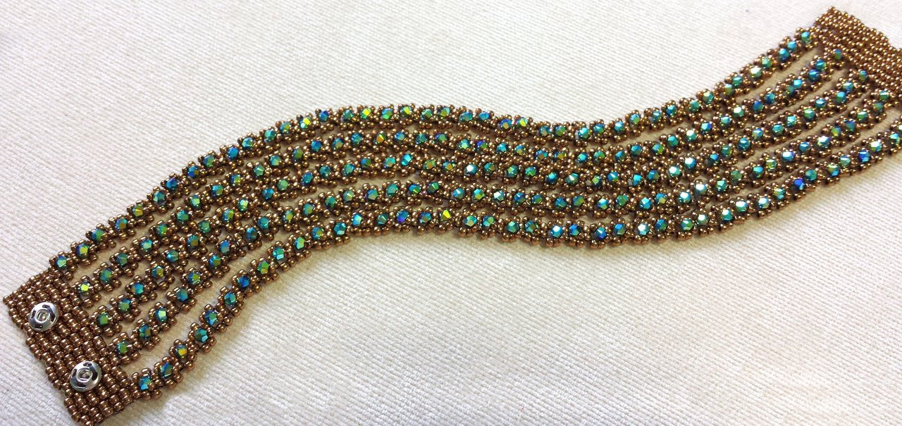 Sunset Beach Peyote Stitch Bracelet Pattern - Digital Download – Snails and  Fairydust