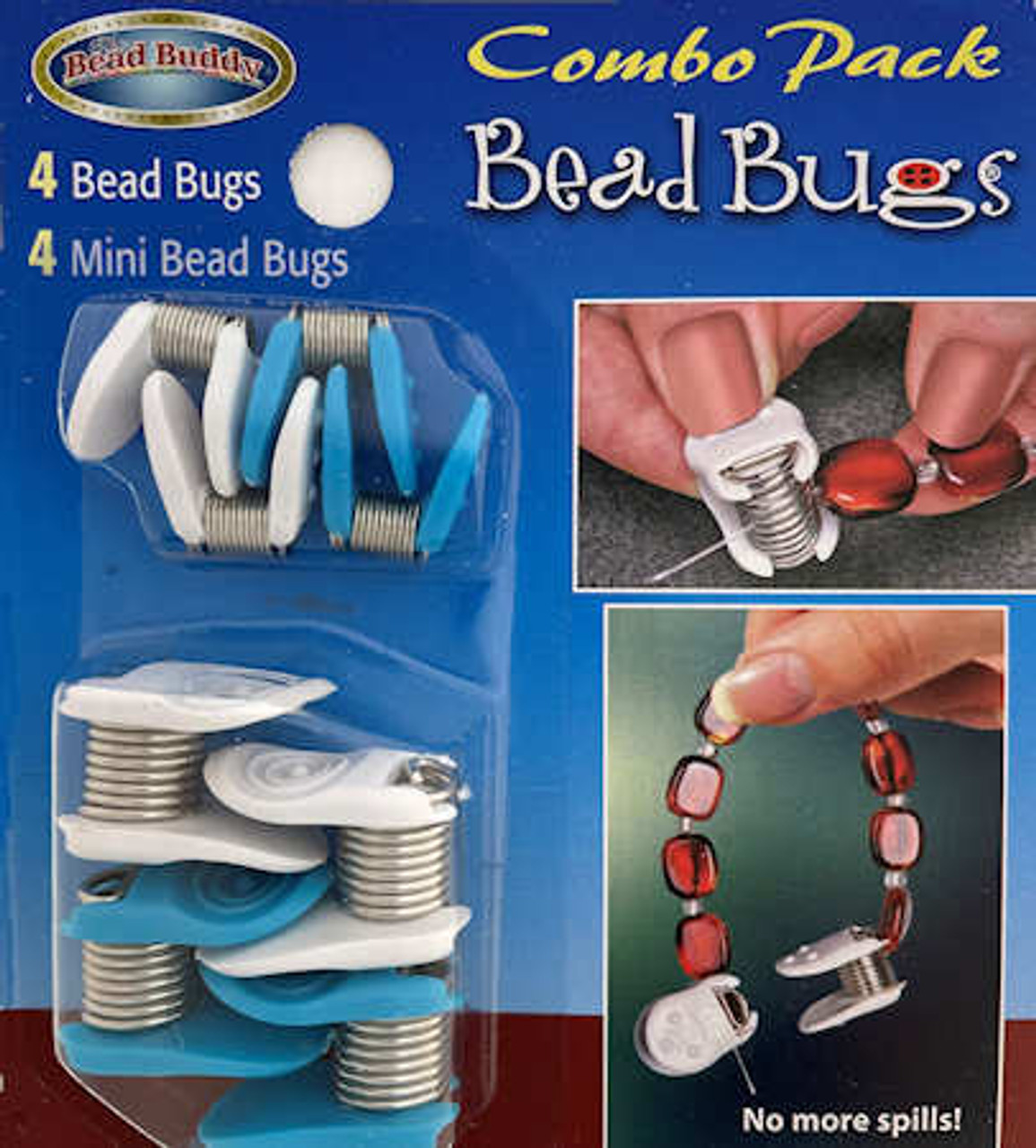 Bead Buddy Combo Pack (4 Bead Bugs + 4 Mini Bead Bugs) - Jill