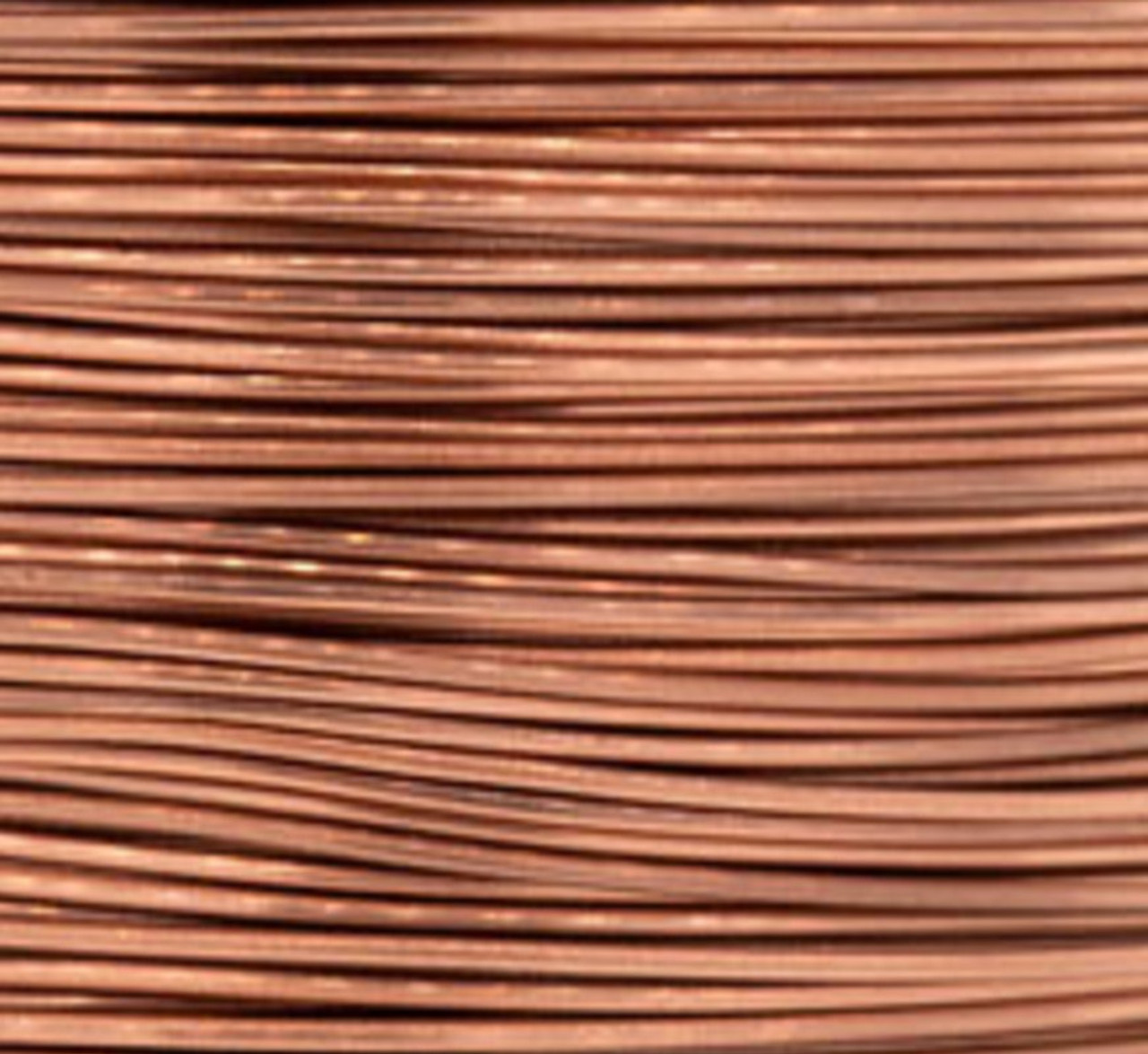 Wire, ParaWire™, antiqued copper, round, 22 gauge. Sold per 15-yard spool.  - Fire Mountain Gems and Beads