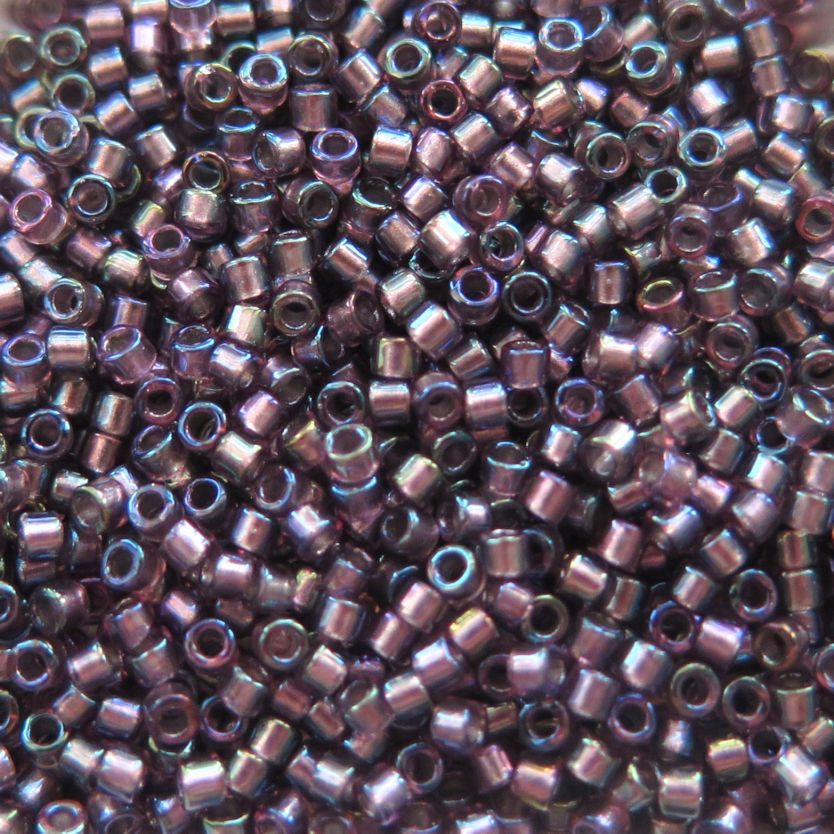 ドリームアメジスト Size 11, DB-1760, Sparkle Lined Smoky Amethyst AB (5 gr.) - Jill