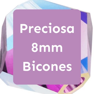 8mm Preciosa bicones