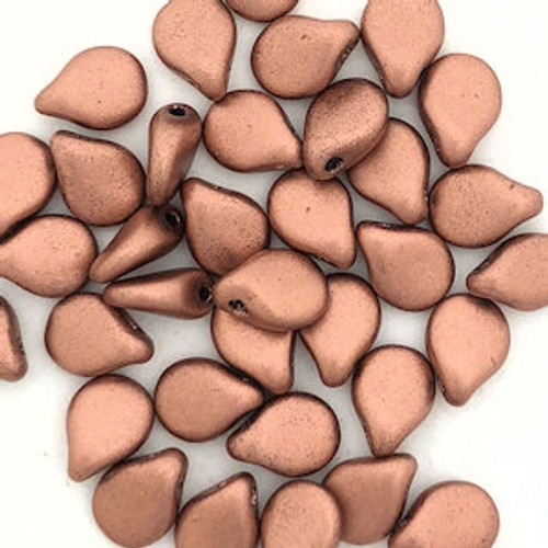 Pip Beads, Copper (7 x 5mm) (Qty: 35)