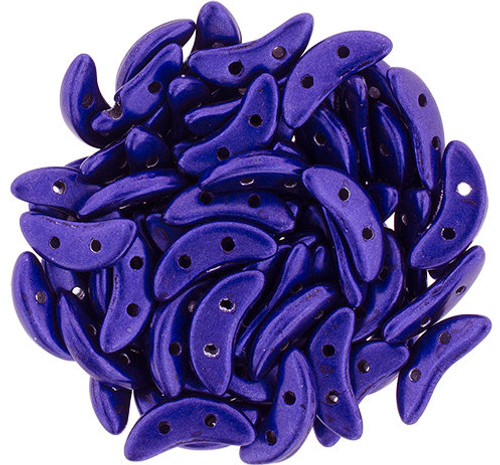 Crescent Beads, Saturated Metallic Ultra Violet (10 gr.)