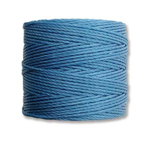 S-Lon Bead Cord, Carolina Blue (TEX 210, Medium Weight) (77 yd)