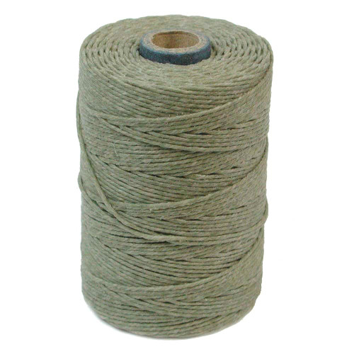 Irish Waxed Linen, 7-Ply, Olive Drab (10 yards)