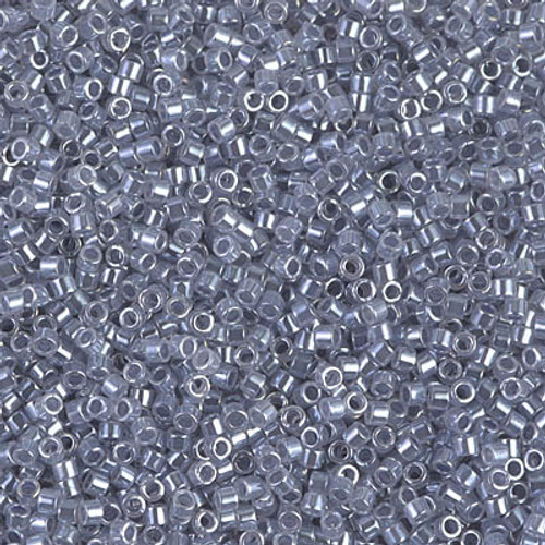 Size 11, DB-0242, Grey-Lined Crystal (10 gr.)