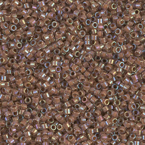 Size 11, DB-1732, Cocoa-Lined Crystal AB (10 gr.)