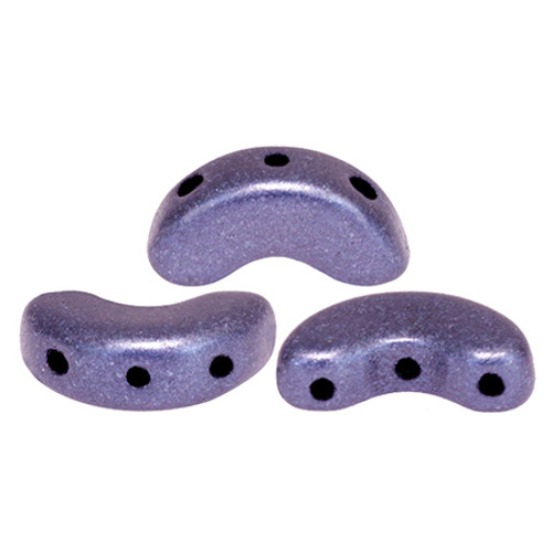 Arcos par Puca Beads, Matte Metallic Purple (Qty: 25)