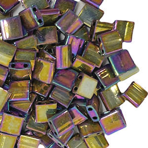 Tila Beads, Color 188, Metallic Purple Gold Iris (10 gr.)
