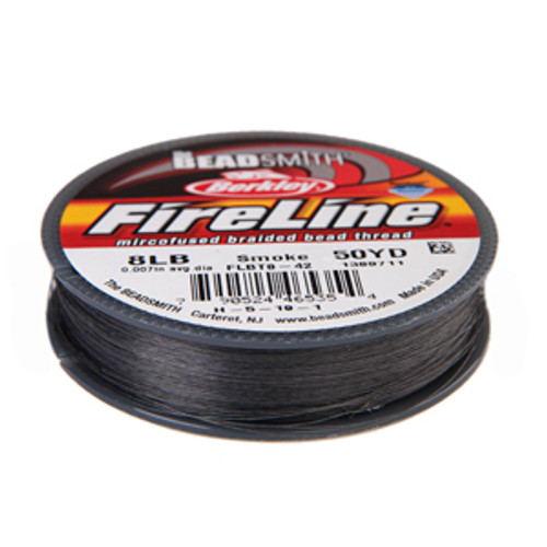 Fireline, 8 lb, Smoke, 50 yards
