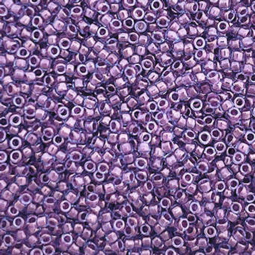 Toho 15-0252, Purple-Lined Aqua  (14 gr.)