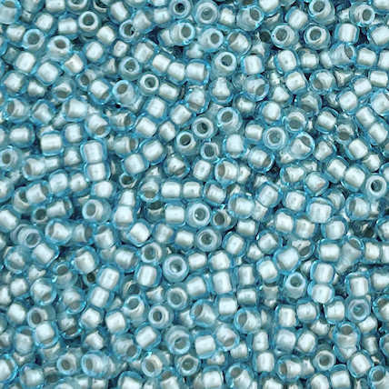 11-0285, Aqua/Tin-Lined (28 gr.) Toho