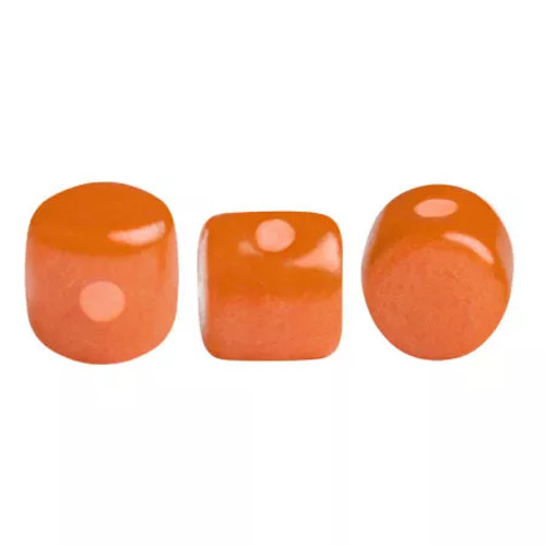 Minos Par Puca Beads, Opaque Apricot (Qty: 100)