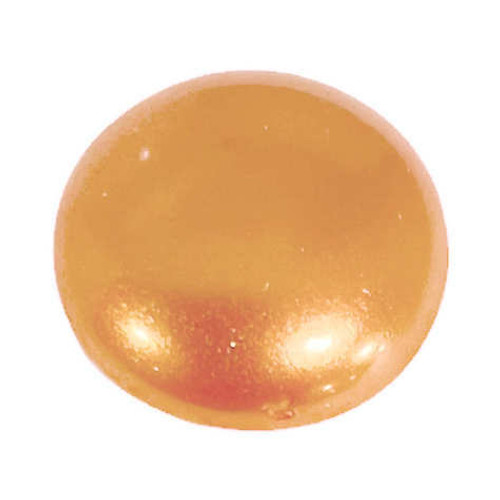 25mm Cabochon par Puca, Gold Pearl (Qty: 1)
