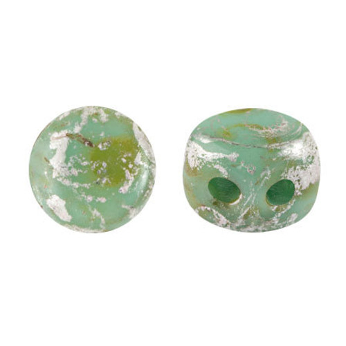 Kalos par Puca Beads, Jade New Picasso (Qty: 50)