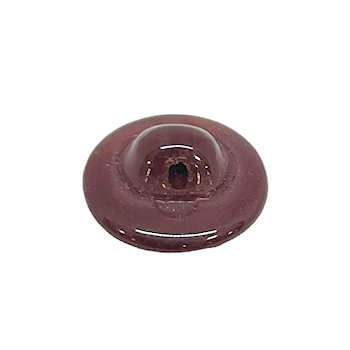 13mm Dark Chocolate Brown Button (Qty: 2)