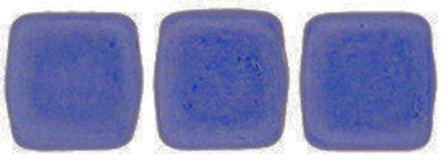 Tile Bead 6mm, Saturated Metallic Navy (Qty: 25)