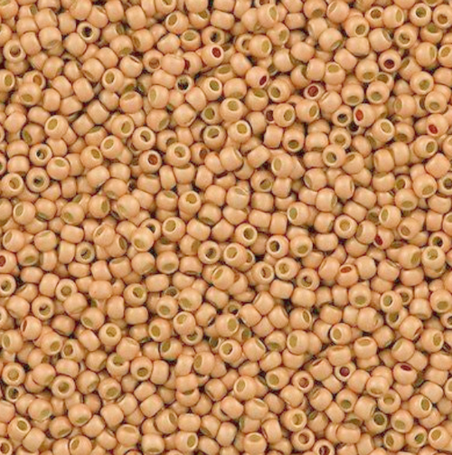 15-PF0551F, PermaFinish Matte Light Rose Gold (14 gr.) Toho (Formerly PF0481A)