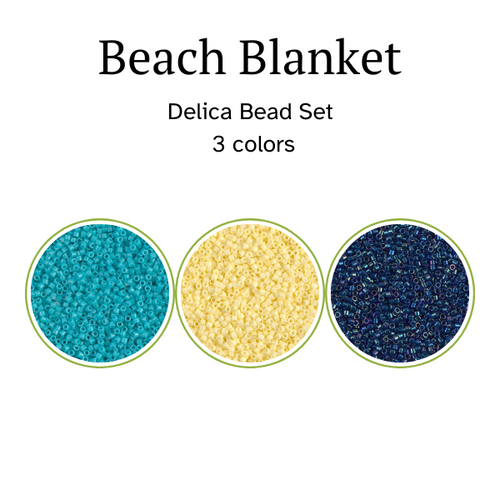 Size 11 Delicas Set, Beach Blanket - 3 Colors