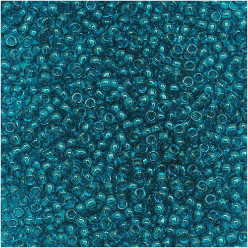 15-0007BD, Transparent Teal (14 gr.) Toho